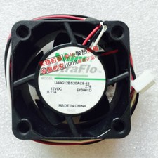 NIDEC U40G12BS20AC5-53 4cm 4020 12V 0.11A 3-wire switch cooling fan