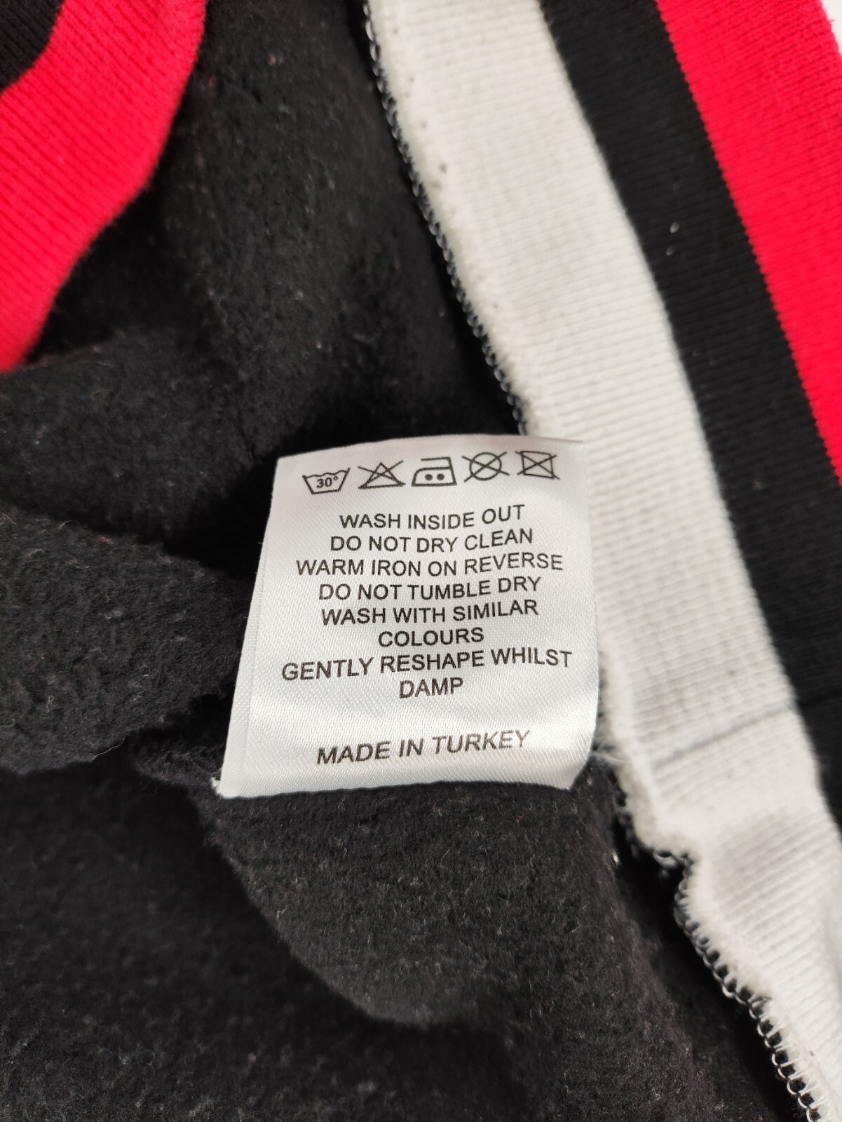 Bee Inspired Minimal Crew Neck Sweater Men's Size M Black Jumper Pullover image 7