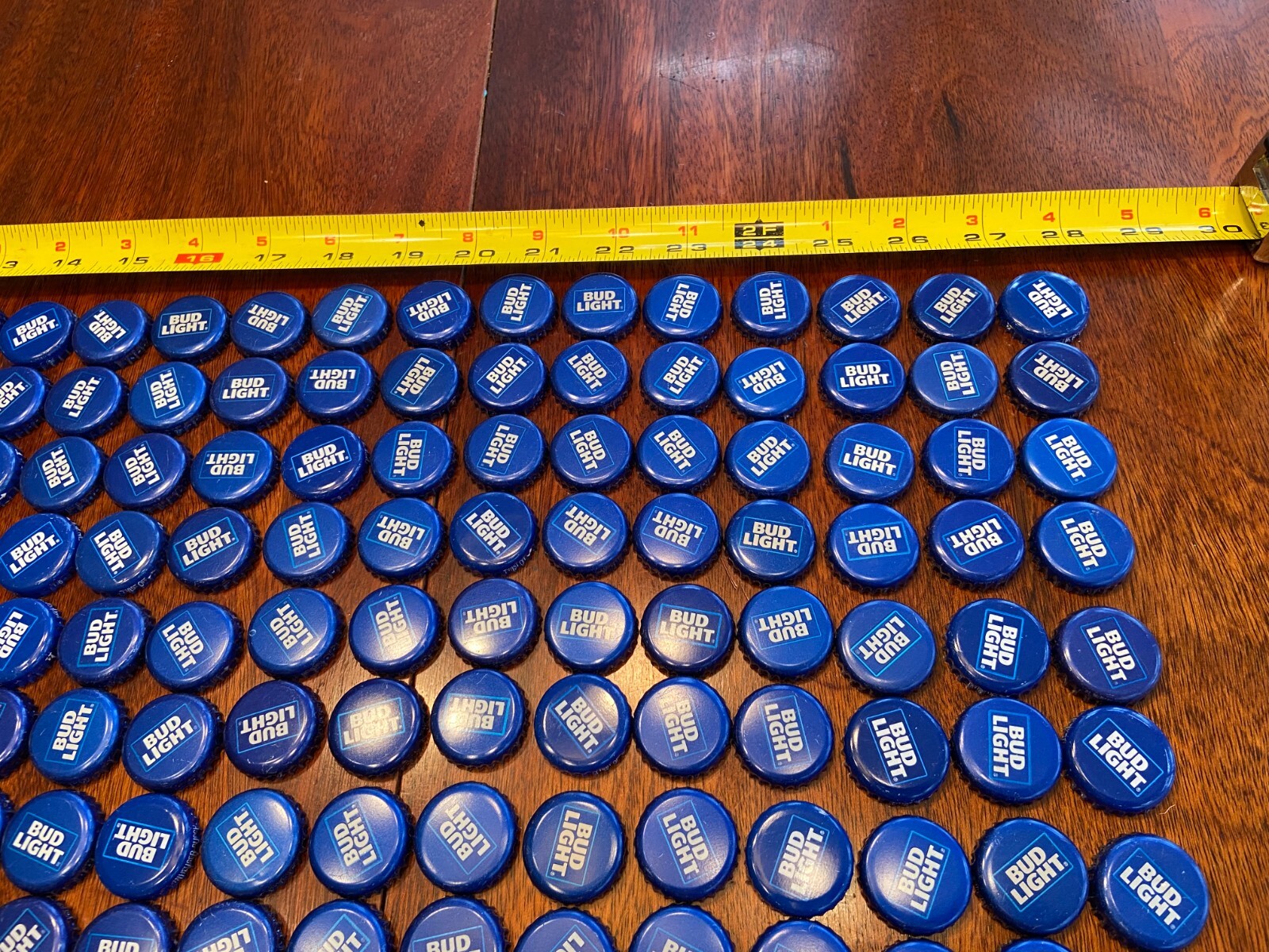 500 Bud Light Beer Bottle Caps NO DENTS Blue Beer Bottle Caps Free