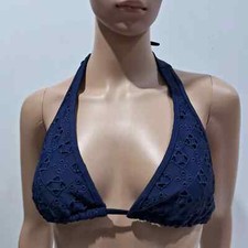 Vineyard Vines Womens Bikini Top Color Blue Size L