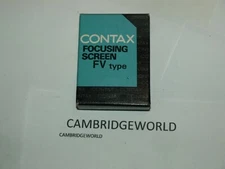Contax RTS III Focusing Screen FV 5 FV -5  in original factory box NEW old stock