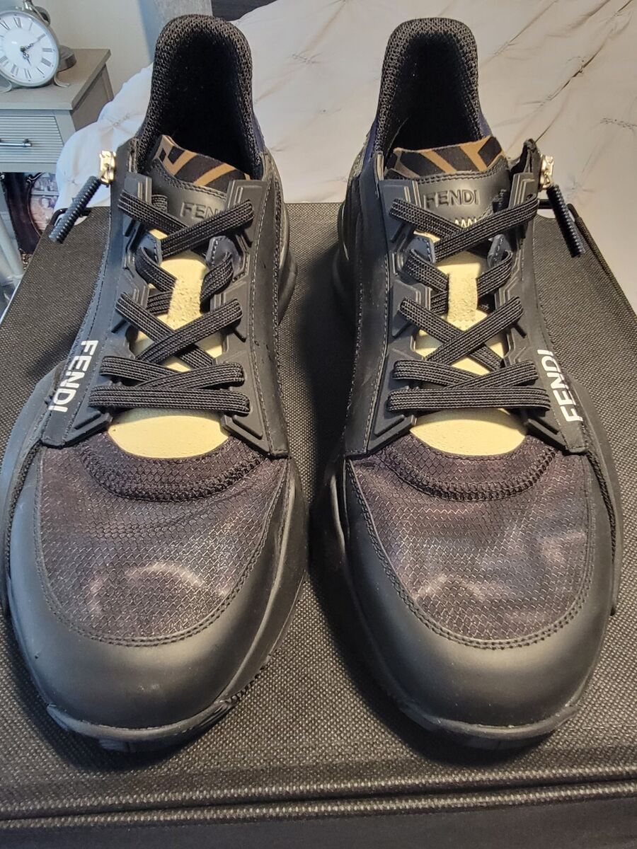 Fendi Flow Pieced Logo Sneakers 8 Uk (9 Us) Multi | eBay Fendi Flow Pieced Logo Sneakers 8 Uk (9 Us) Multi | eBay