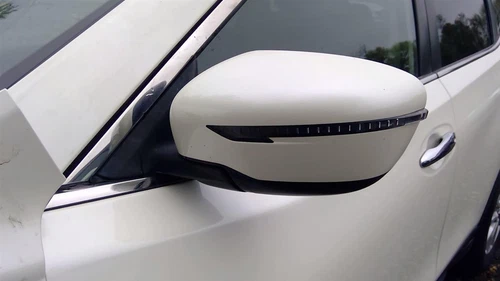 Used Left Door Mirror fits: 2018 Nissan Rogue power VIN 5 1st digit USA built he
