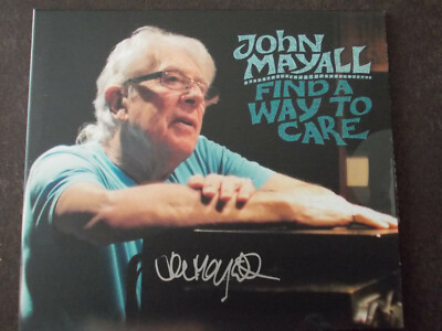 CD John Mayall ''Find A Way To Care'' mit Autogramm singiert signed