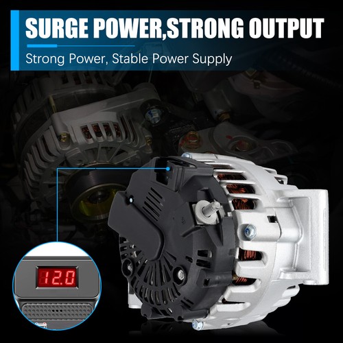 New Alternator for Chevy Equinox GMC Terrain 2010-2017 Buick Regal 120A 11459N - Picture 5 of 12