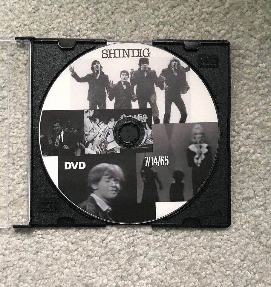 SHINDIG TV show DVD July 14, 1965 Great Quality from Master Beau ...