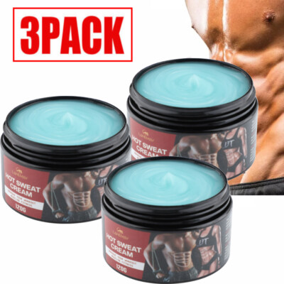 3Pc Hot Sweat Cream Fat Burning Cream for Belly Natural Weight Loss Cream Weight