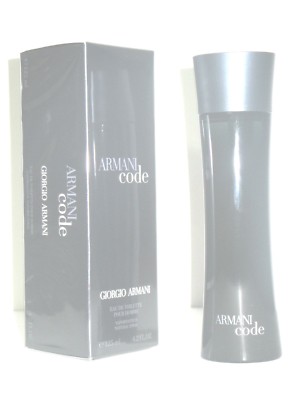 ARMANI Code by Giorgio Armani 4.2 oz / 125ml Eau De Toilette Spray for Men NIB