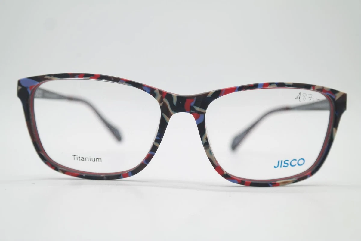 Lunettes JISCO OSCUROS Bariol Noir Ovale Monture Lunettes Neuf