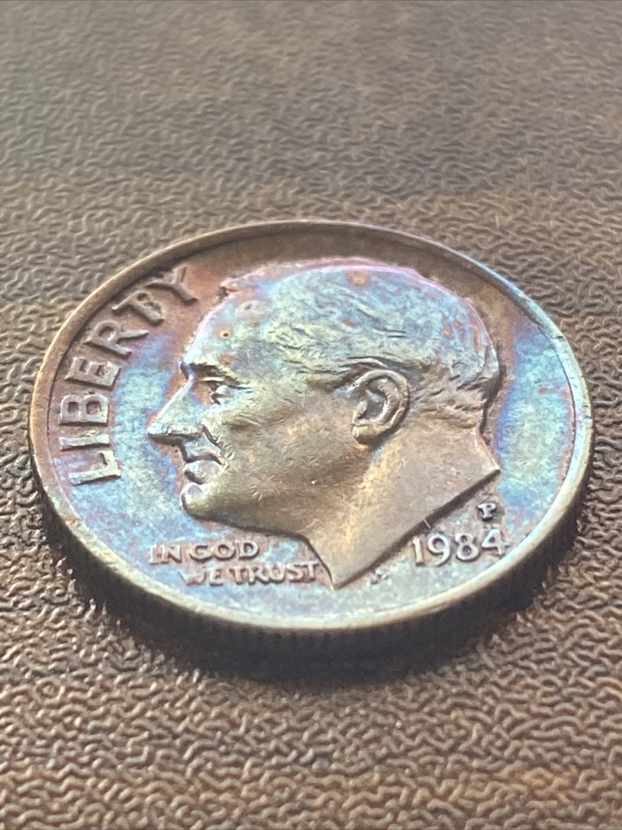 Dime トランプ 2018 P Roosevelt Dime Die Chip Reverse On Bottom of the
