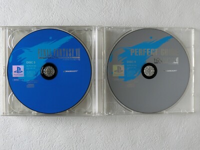 Final Fantasy 7 VII International Psone Books PS1 Sony Playstation