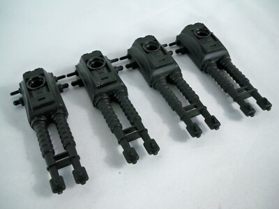 K210000 ROLLING THUNDER CHAIR SEAT CANNONS GUNS TURRETS x 4 GI JOE 1988 ORIGINAL