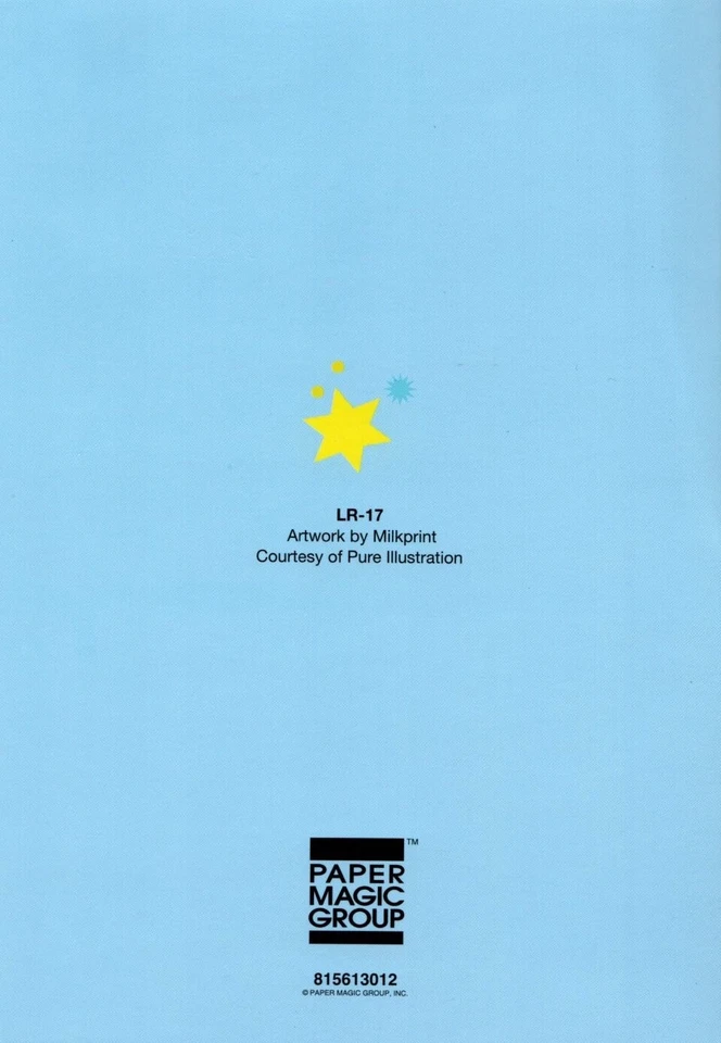 Blue Yellow Star Stars Happy Hanukkah Happiness Special Year Greeting Card - Image 3 of 3