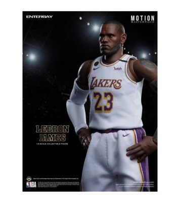 NBA Lakers Collection Motion Masterpiece Actionfigur 1/9 LeBron James Enterbay