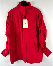 NEW Fabletics Women's Persimmon Sandalwood Giana II Zip Snap Jacket Small S