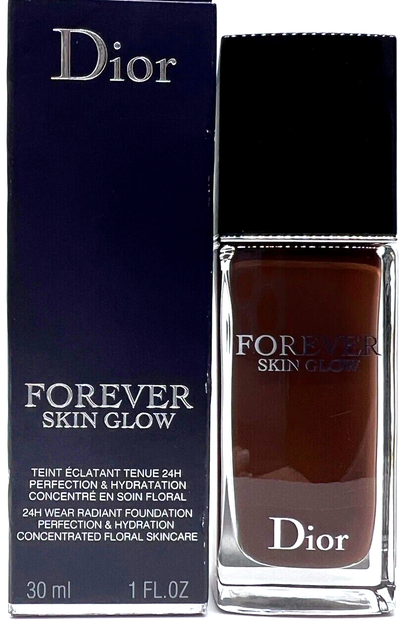 DIOR FOREVER SKIN GLOW 24H Foundation Shade 9N Neutral 1 Oz 30ml New-image