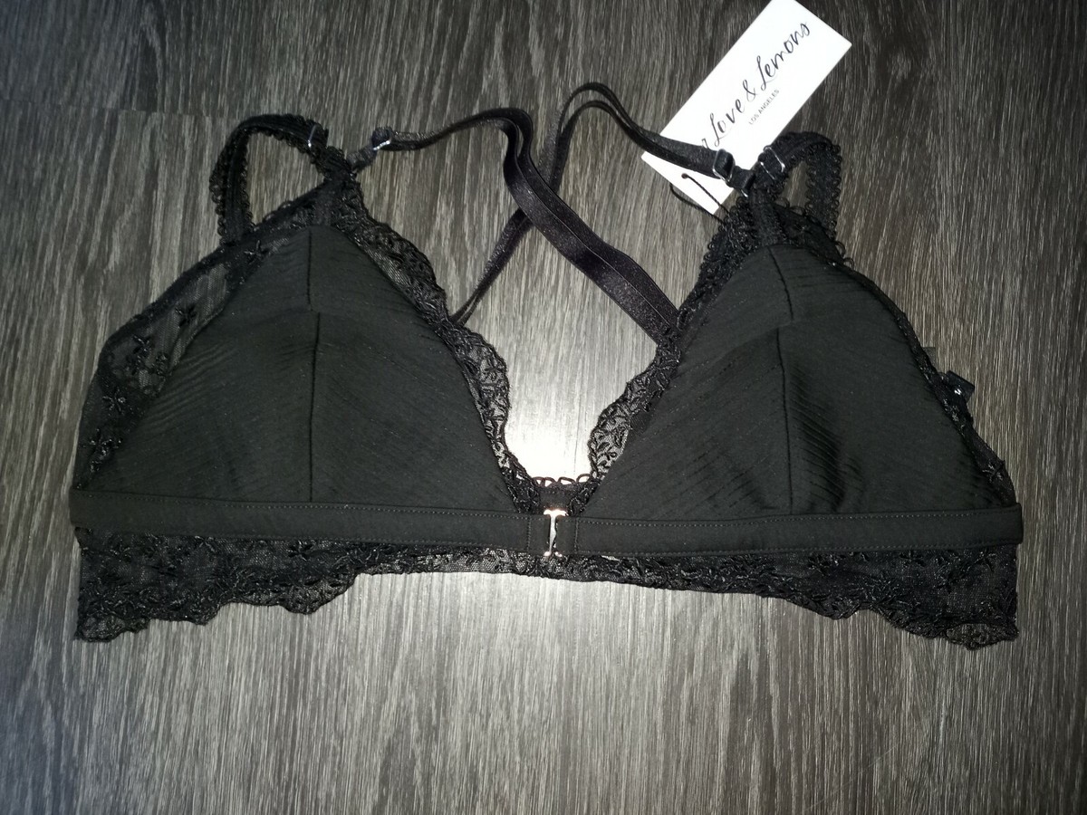 missguided black bralet