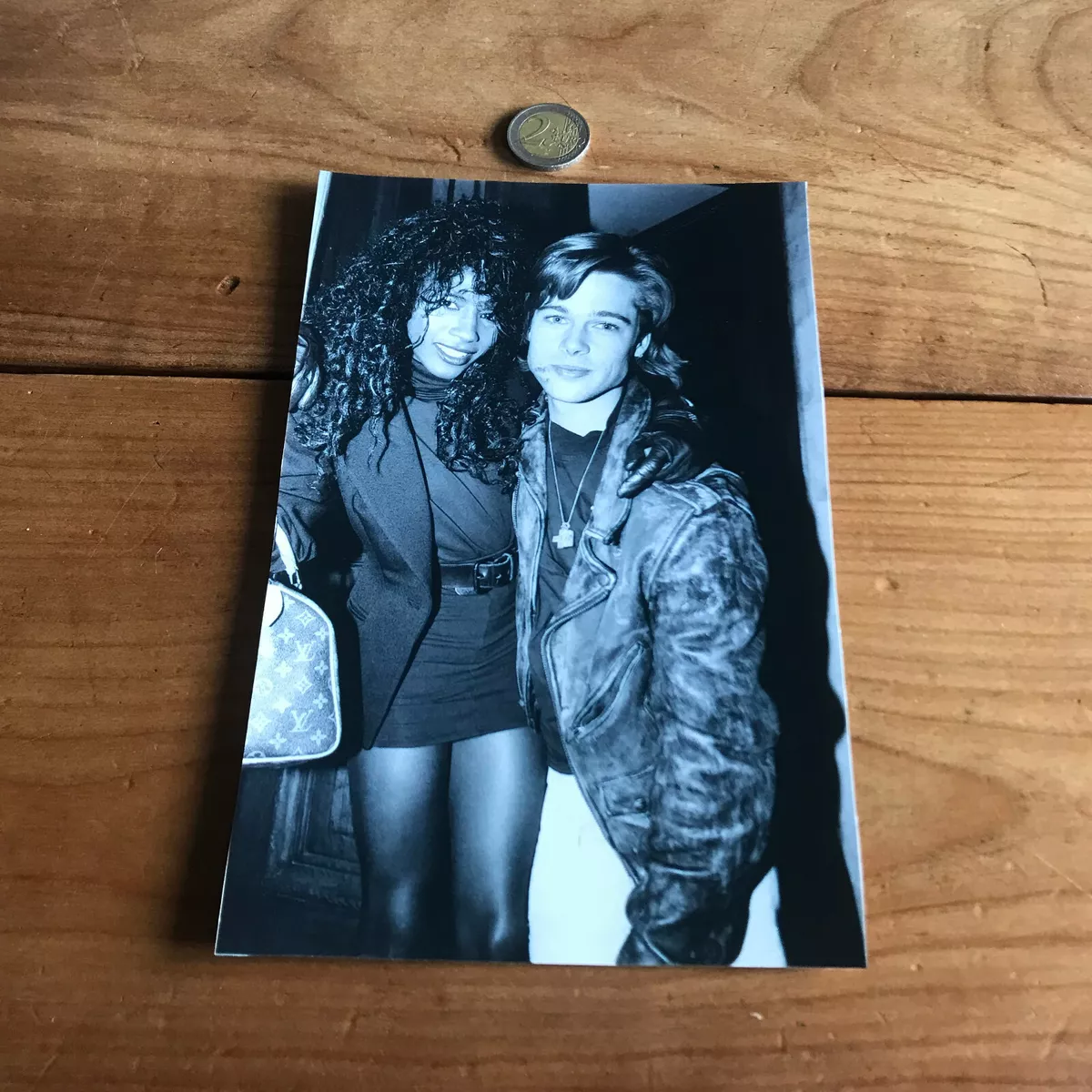 celebrity photo N74 brad pitt sinitta renet