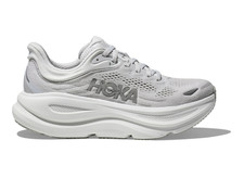 HOKA Bondi 9 Road-Running Shoes - Women's,Color: Stardust/Silver, New 2026