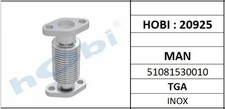HOBI 20925 EGR Pipe, Valve