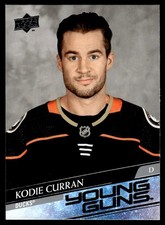 2020-21 Upper Deck Young Guns Kodie Curran Rookie Anaheim Ducks #708