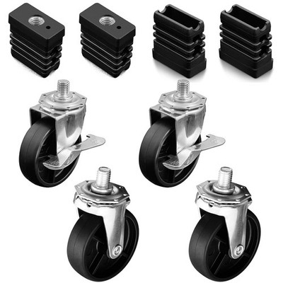 Grill Caster Socket Replacement Wheels for Grills G515-0082-W1 G408-0036-W1