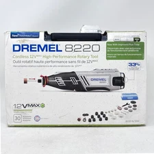 Dremel 8220-N/30 Cordless 12V MAX High Performance Rotary Tool Kit 30 Accessor
