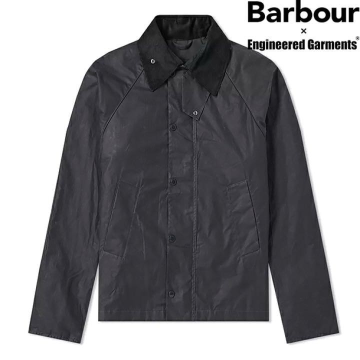 ENGINEERED GARMENTS×Barbour-Graham Wax L Barbour x Engineered Garments Graham Wax Jacket in Navy, Size S