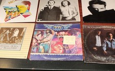 Lot 35 - Six Rock / Pop albums -60's, 70's, 80's-used -REO Speedwagon, Nick Lowe