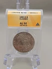 1883-S Morgan Silver Dollar $1 - ANACS AU50