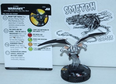 JLU 056 Warhawk Super Rare - DC Heroclix Justice League Unlimited 2020