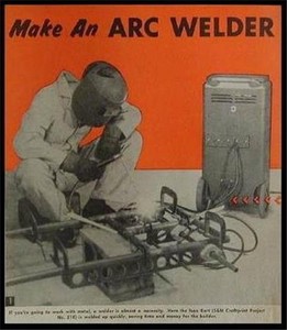 Arc Welder 110 volt HowTo build PLANS use junk Battery Charger
