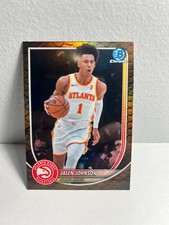 2025-26 Topps Bowman Basketball #BCV-85 Jalen Johnson Reptilian Refractor SP