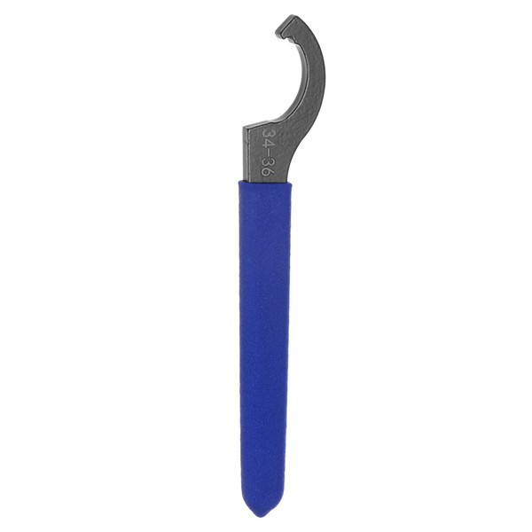 C-Haken-SchraubenschlüSsel FüR 34-36 Spannmutter Mit Blauem Rutschfestem Griff-image