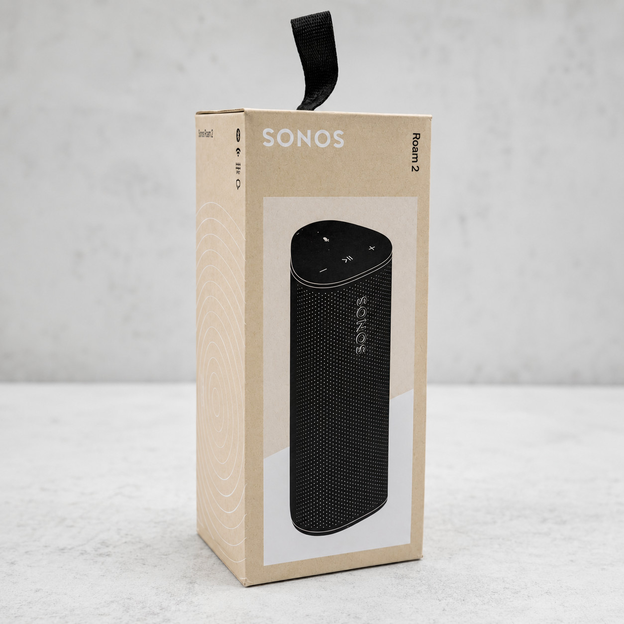 Sonos Roam 2 Portable Waterproof Bluetooth Speaker - Black (ROAM2US1BLK)™