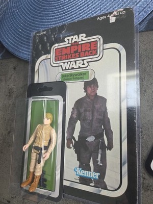 Luke Skywalker Hoth Figure And Backing Card Esb Star Wars Vintage | eBay UK