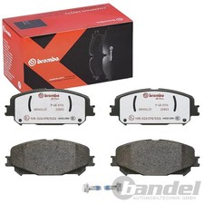 BREMBO BREMSBELÄGE BREMSKLÖTZE SATZ VORNE passend für RENAULT CAPTUR ESPACE GRAN