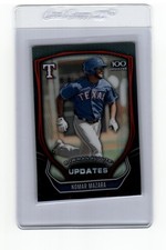 2015 Bowman Chrome #BSU-NM Nomar Mazara Bowman Scouts' Updates