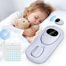 Bed Wetting Alarm for Boys and Girls - Wireless Pee Alarm with Magnetic Sensor,