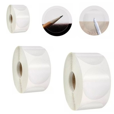Klare Runde 20mm 38mm 50mm Aufkleber Logo Transparent Etiketten