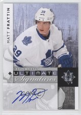 2011-12 Ultimate Collection Ultimate Signatures Matt Frattin #US-MF Auto 0a2