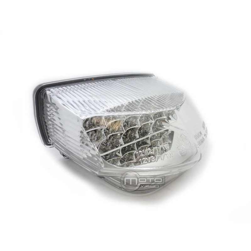 Feu LED arrière CBR 600 avec clignotants intégrés pour moto Honda 2007-2012 look clair