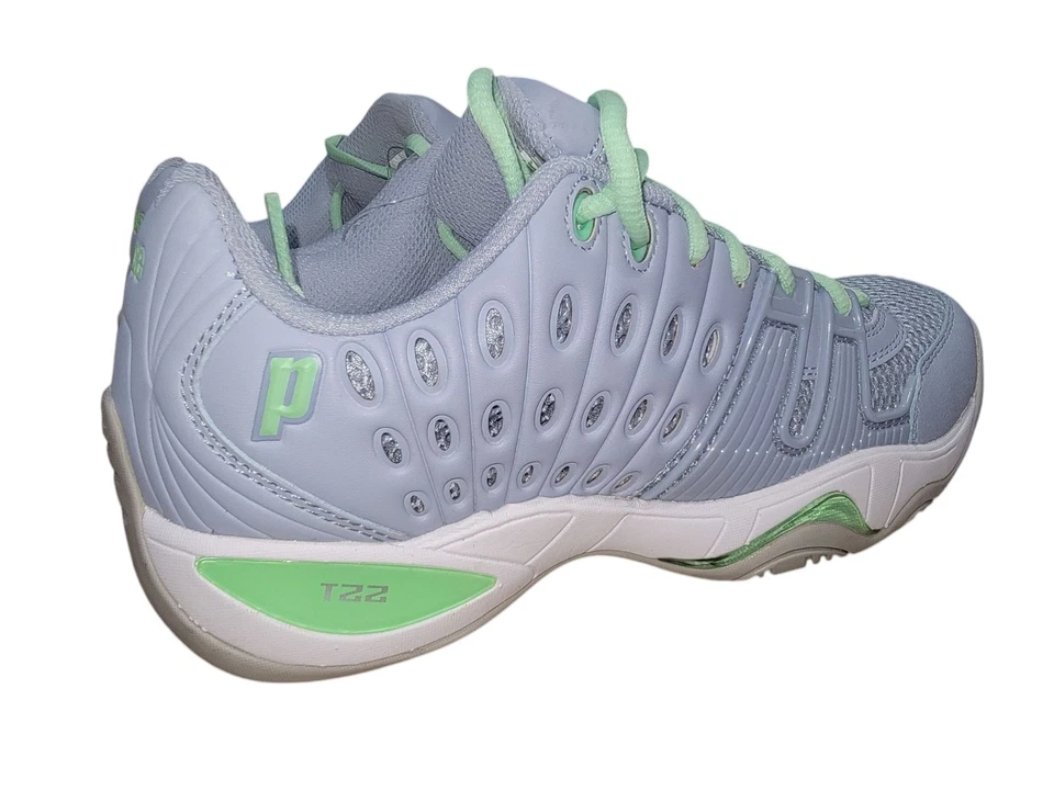 Zapatillas deportivas PRINCE T22 para mujer tenis pickleball azul parte superior baja con cordones talla 9,5 Foto 3 de 4