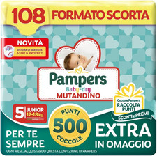 Baby Dry Mutandino Junior +500