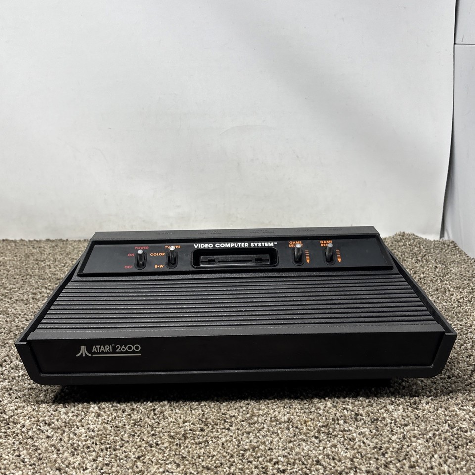 Atari 2600 System Bundle with Console 18 Games Joystick Paddles and ...