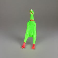 POPLAY Rubber Chicken That Squeaks, Screaming Chicken Dog Toys Prank Novelty ...