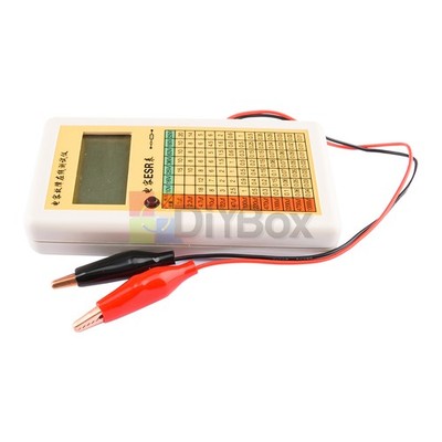 Digital LCD ESR Capacitance Ohm Meter In Circuit Tester MSP430F413 0.01-99Ω