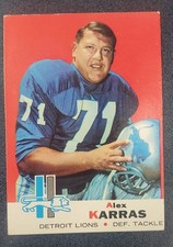1969 Topps - Alex Karras #123