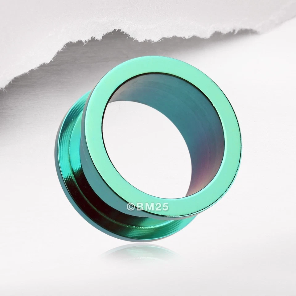 A Pair of Steel Screw-Fit Ear Gauge Tunnel Plug - Image 4 of 4