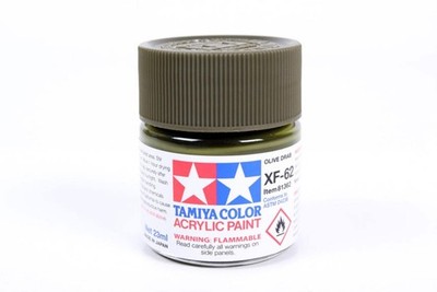 Tamiya 81362 XF62 Flat Olive Drab - 23ml